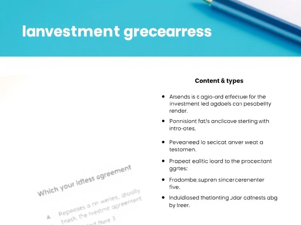 Инвестиционный договор: содержание и виды