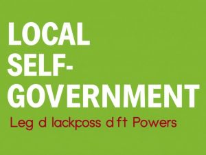 Местное самоуправление: правовые основы и полномочия