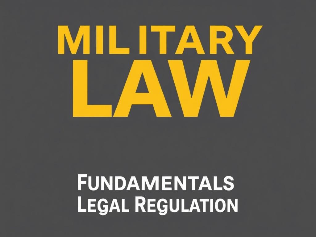 Военное право: основы правового регулирования