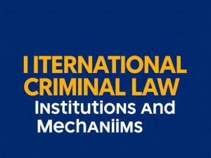 Правосудие без границ: институты и механизмы международного уголовного права