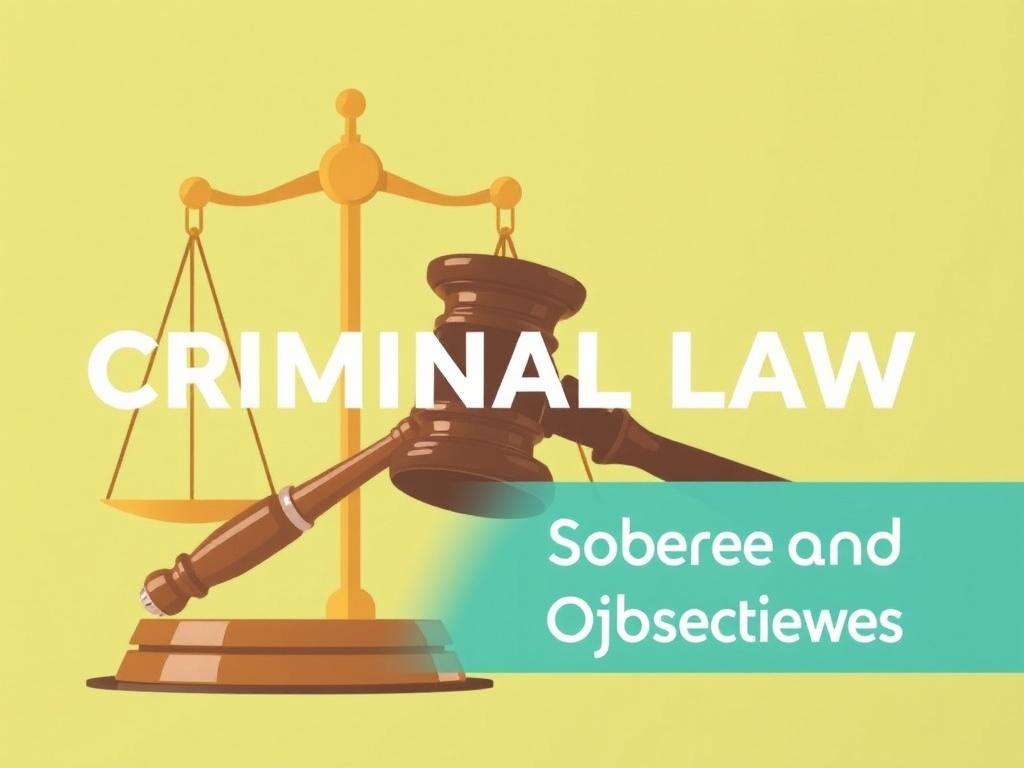 Что движет уголовным правом: предмет и задачи в жизни современного общества