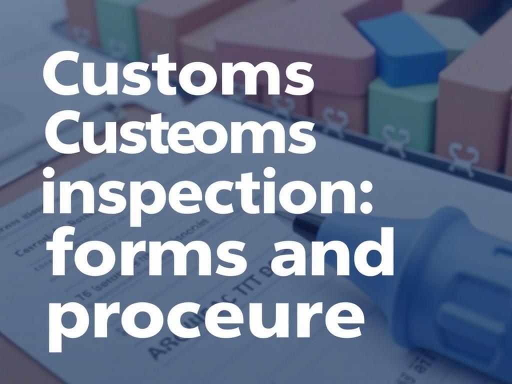 Таможенный контроль: формы и порядок проведения