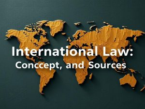Международное право: понятие и источники