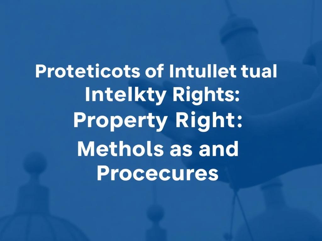 Защита интеллектуальных прав: способы и порядок