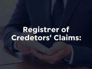 Реестр требований кредиторов: порядок включения
