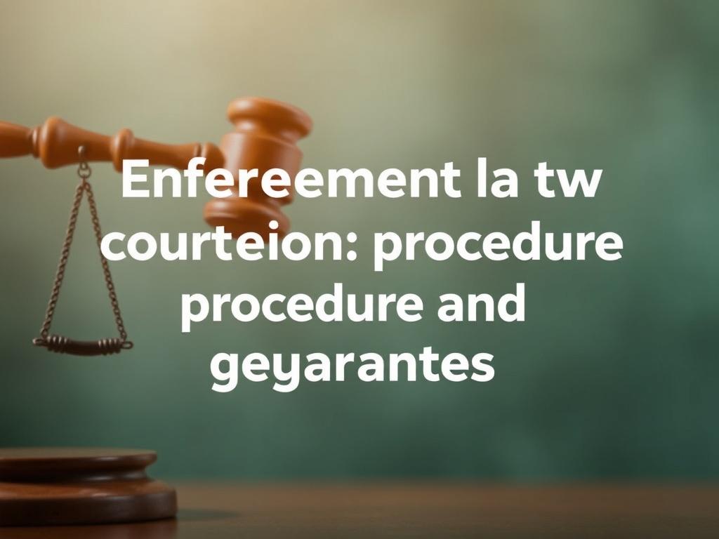 Исполнение судебного решения: порядок и гарантии