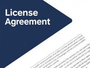 Лицензионный договор: содержание и виды