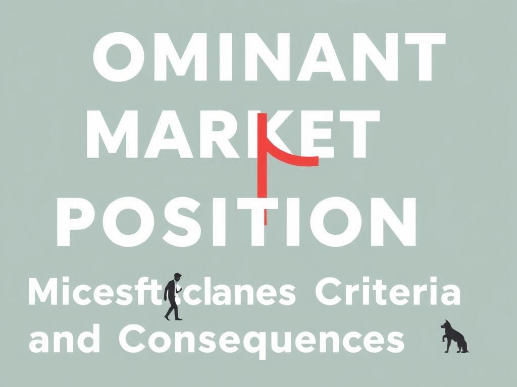 Доминирующее положение на рынке: как распознать критерии и понять последствия
