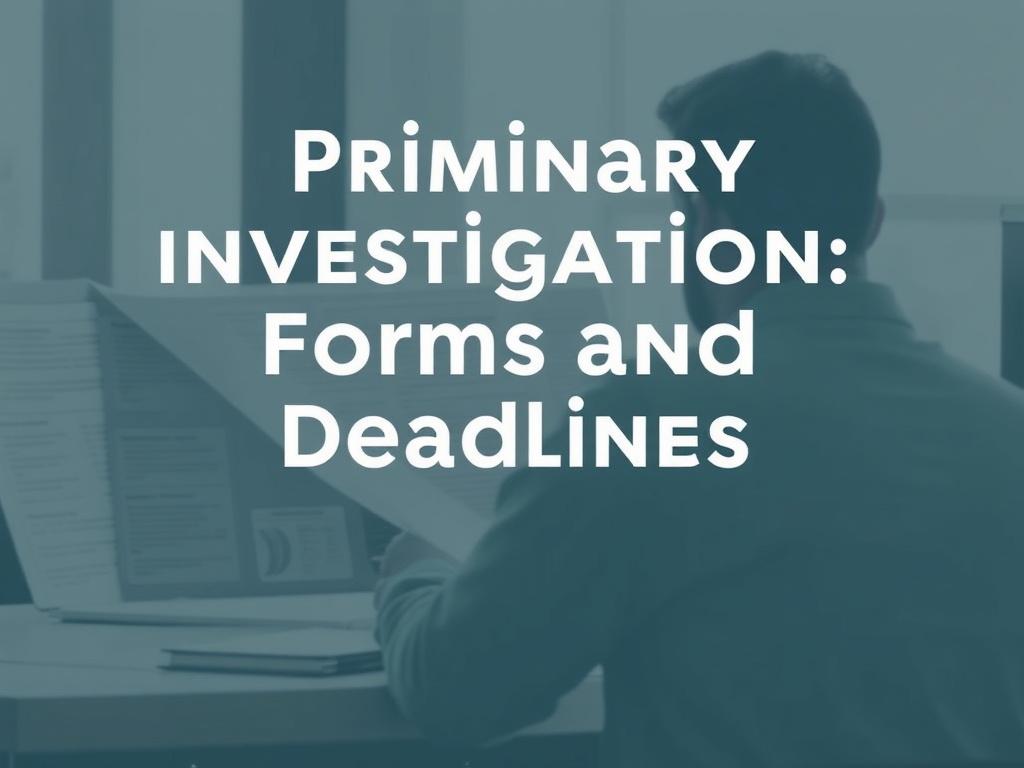 Предварительное расследование: формы и сроки, которые стоит знать каждому