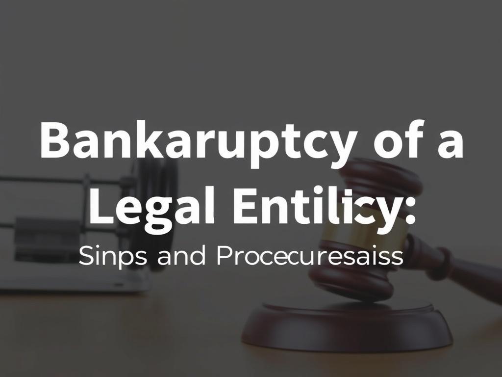 Банкротство юридического лица: признаки и процедуры