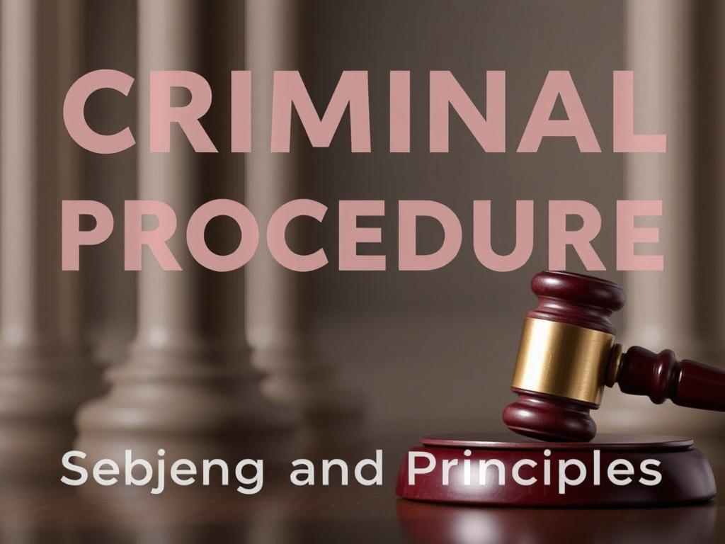 Уголовно-процессуальное право: предмет и принципы, которые держат правосудие за собой