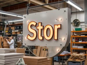 Как сделать вывеску для магазина, которая привлекает и не подводит