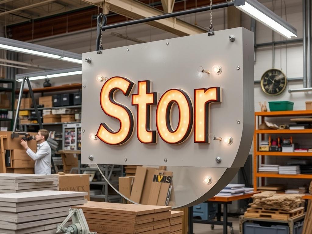 Как сделать вывеску для магазина, которая привлекает и не подводит