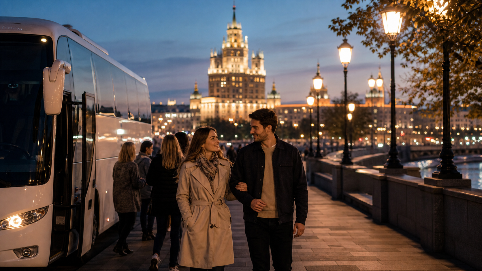 Романтическая экскурсия в Москве для двоих